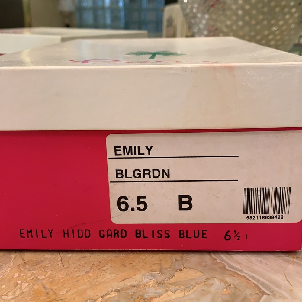 NWT Beautiful Lilly Pulitzer wedge shoes - Picture 11 of 11